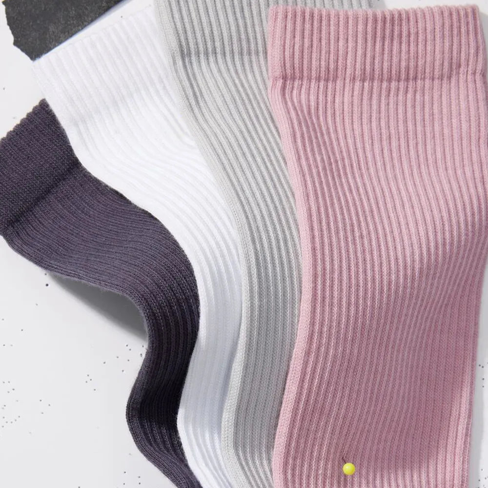 Women's Modern Rib Calf Socks