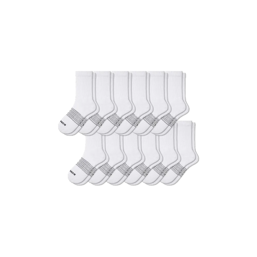 Women's Solids Half Calf Sock 12-Pack