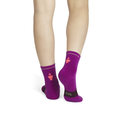 Women's Merino Wool Blend Athletic Quarter Socks