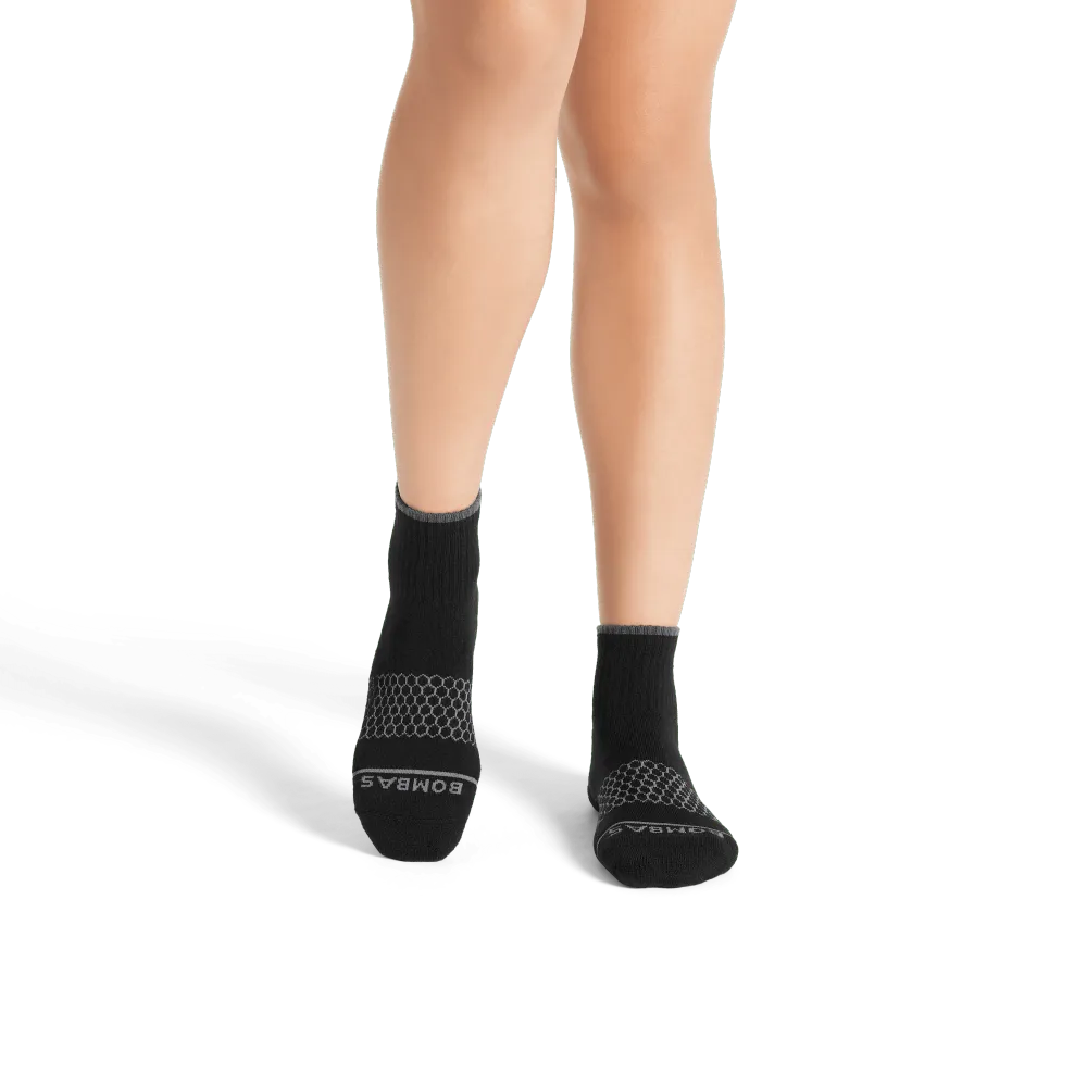 Women's Merino Wool Blend Quarter Socks