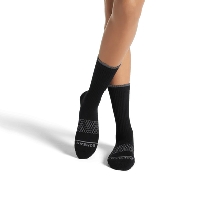 Women's Merino Wool Blend Calf Sock 8-Pack