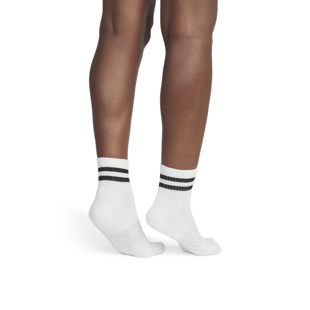 Women's Vintage Stripes Quarter Socks