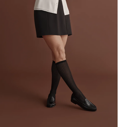 Women's Pointelle Knee High Socks