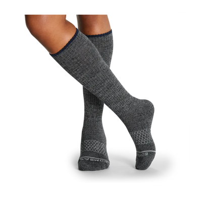 Women's Merino Wool Blend Knee-High Socks