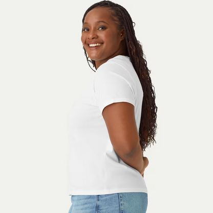 Women's Pima Cotton Crew Neck T-Shirt 6-Pack