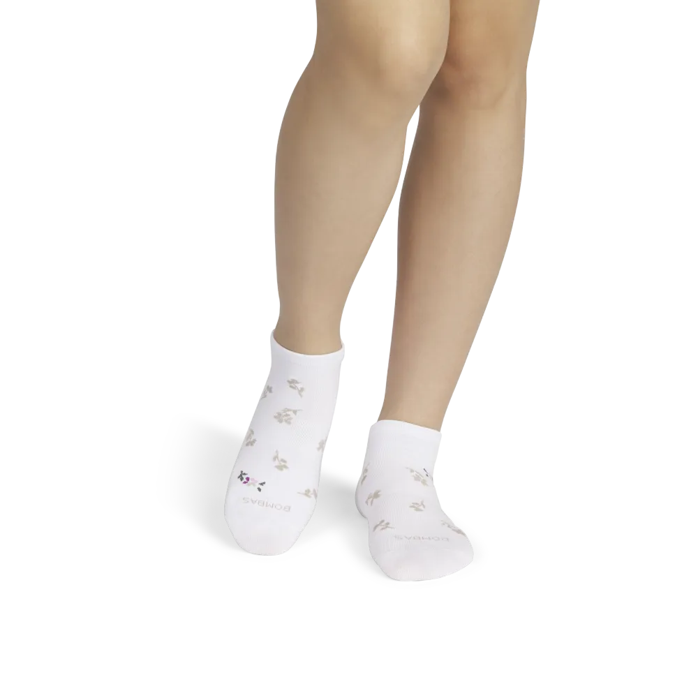 Women's Floral Lightweight Ankle Sock 4-Pack Gift Box