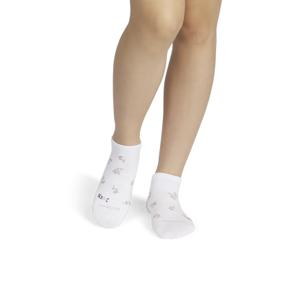 Women's Floral Lightweight Ankle Sock 4-Pack Gift Box