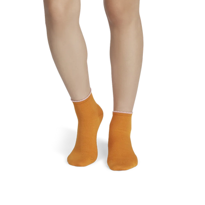 Women¡¯s Scallop Cuff Quarter Sock 4-Pack