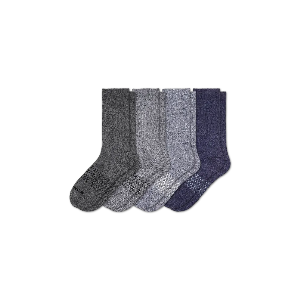 Women's Marl Calf Sock 4-Pack
