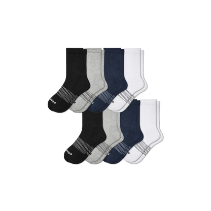 Women's Solids Half Calf Sock 8-Pack
