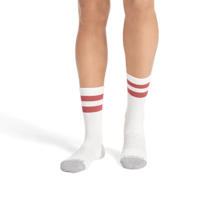 Women's Vintage Stripes Half Calf Socks