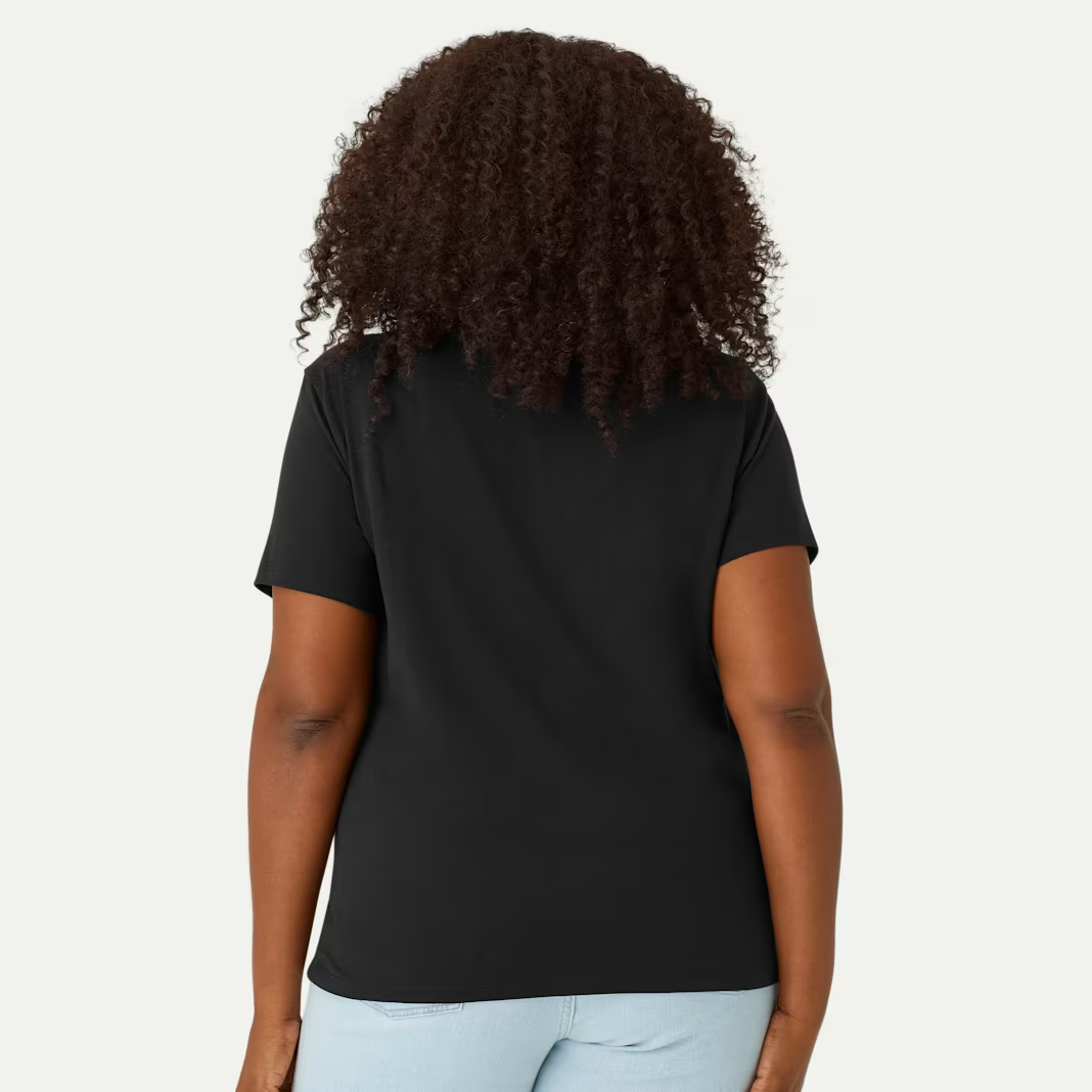 Women's Pima Cotton Crew Neck T-Shirt 6-Pack