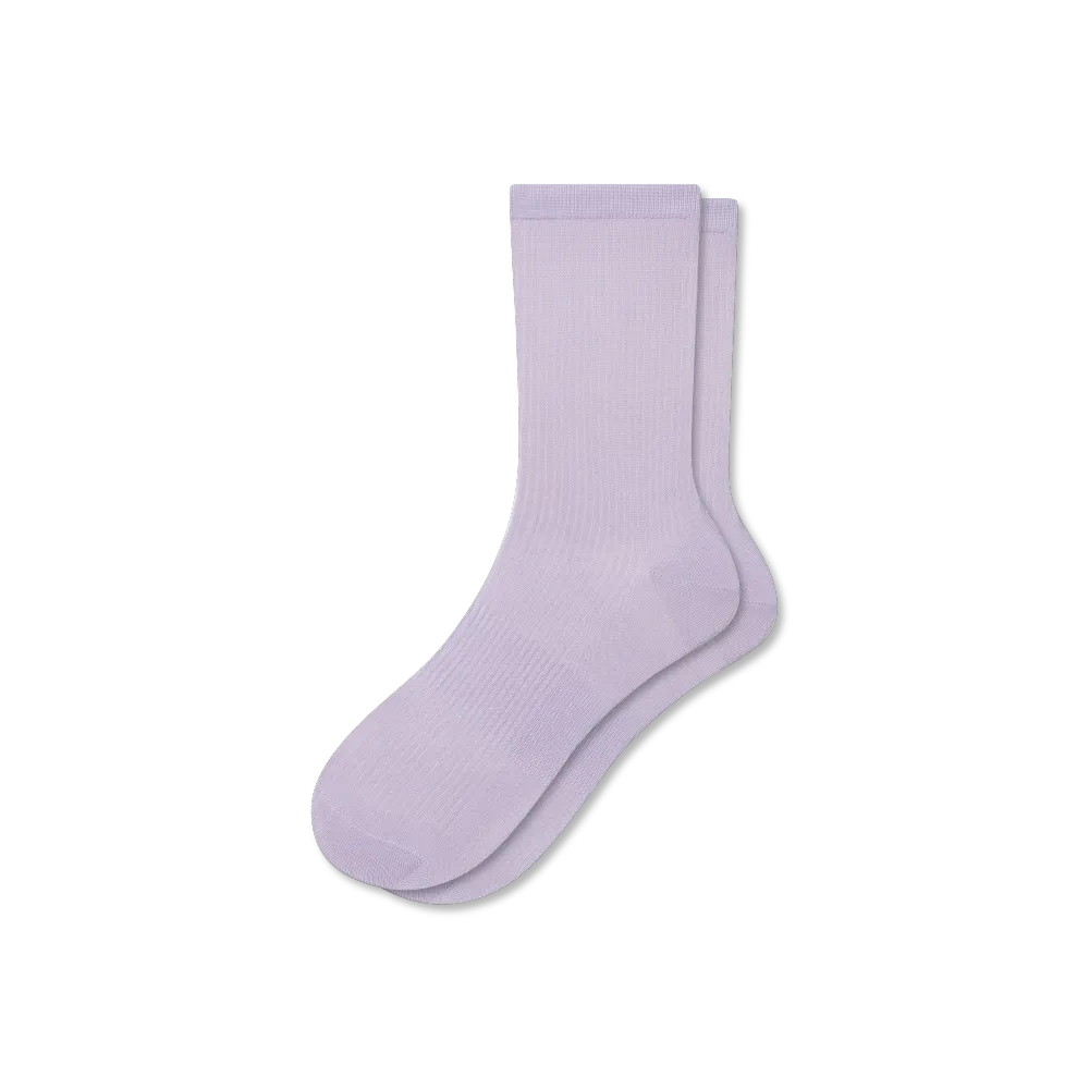 Women's Featherweight Rib Half Calf Socks