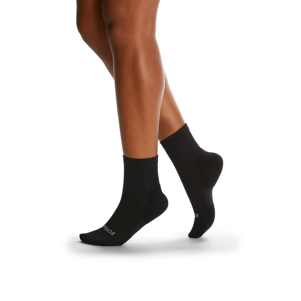 Women's Modern Rib Quarter Socks