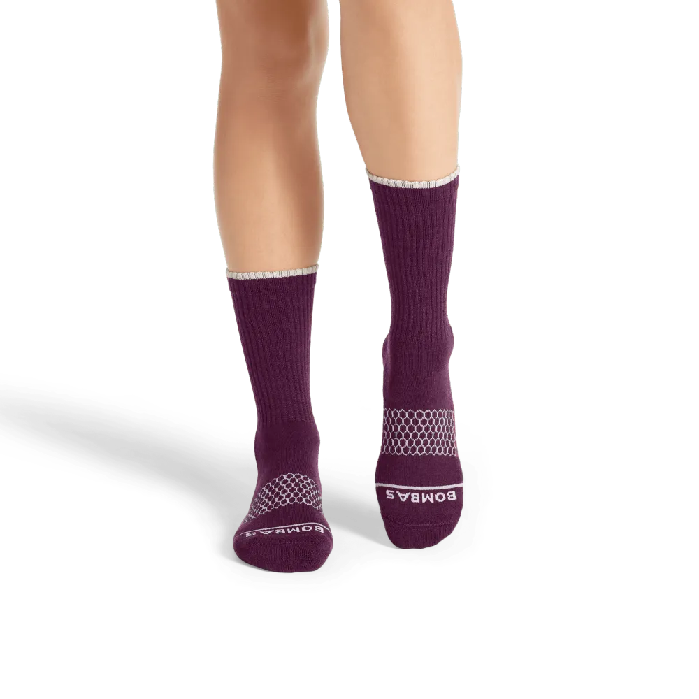 Women's Merino Wool Blend Calf Socks