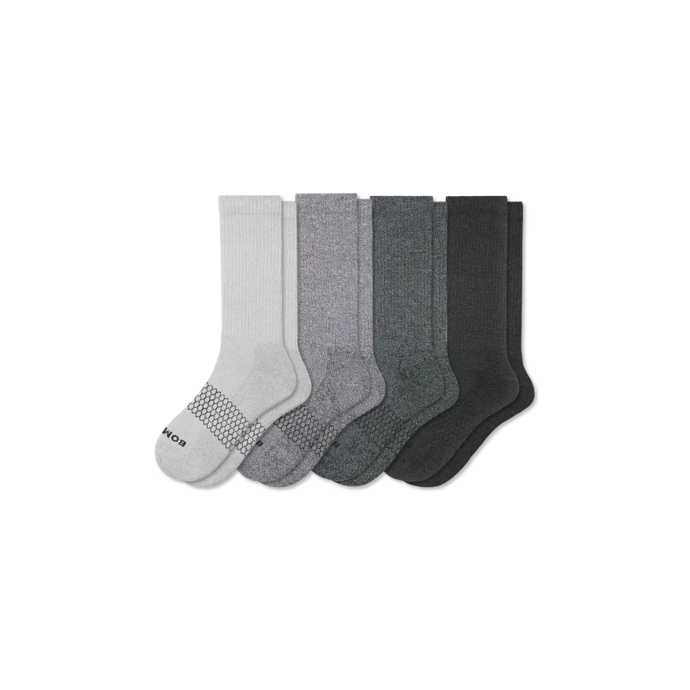 Women's Marl Calf Sock 4-Pack