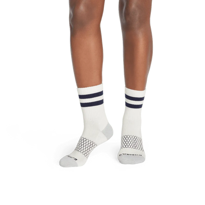 Women's Vintage Stripes Half Calf Socks