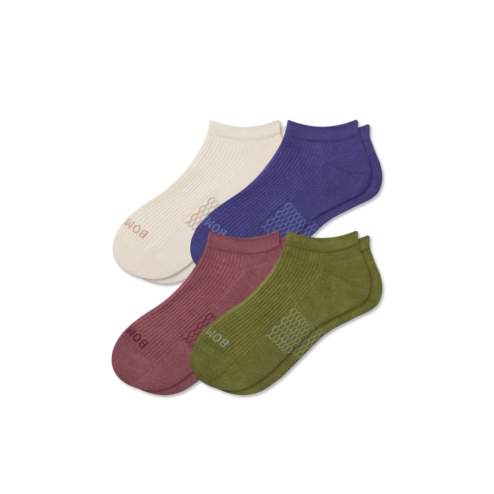 Women's Modern Rib Ankle Sock 4-Pack