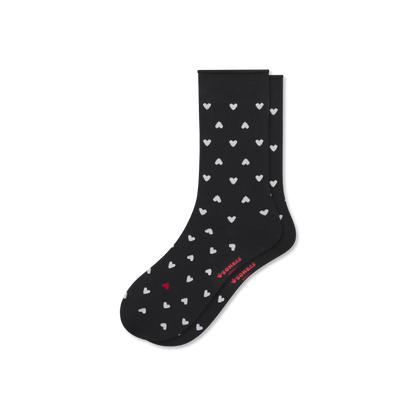 Women¡¯s Hearts Half Calf Socks