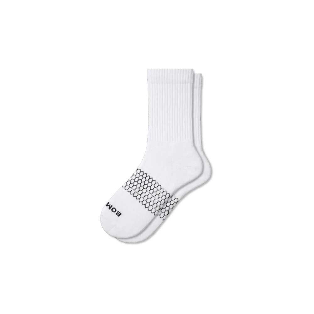Women's Solids Half Calf Socks