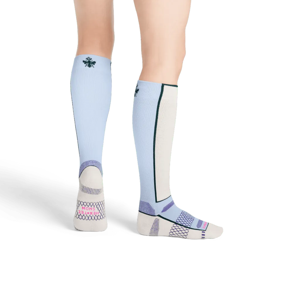 Women's Mid-Cushion Merino Wool Blend Ski & Snowboard Socks