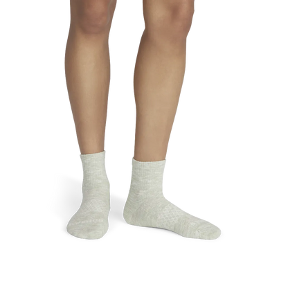 Women's Summer Slub Quarter Sock 8-Pack