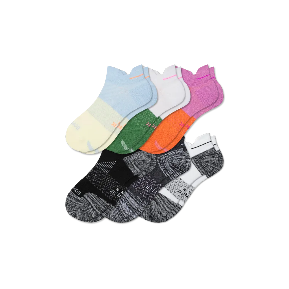 Women's Running Ankle Sock 6-Pack
