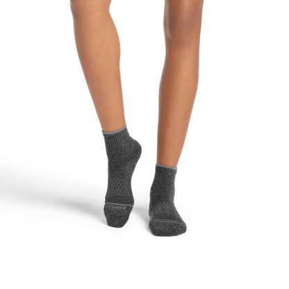 Women's Merino Wool Blend Quarter Socks