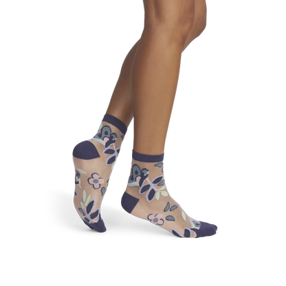 Women¡¯s Sheer Garden Party Quarter Sock 3-Pack