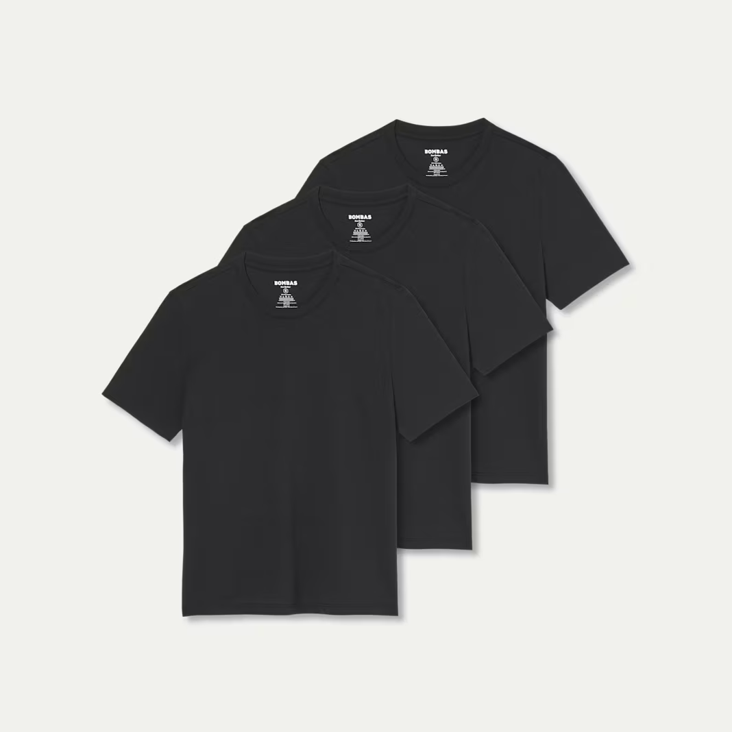 Women's Pima Cotton Crew Neck T-Shirt 3-Pack