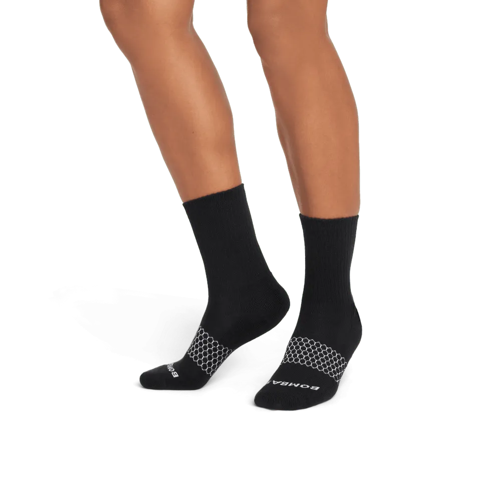 Women's Solids Half Calf Sock 8-Pack