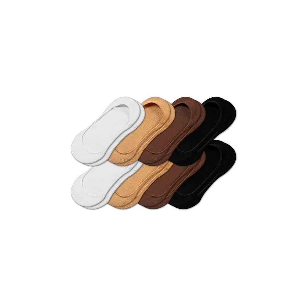 Women's Low-Cut No Show Sock 8-Pack