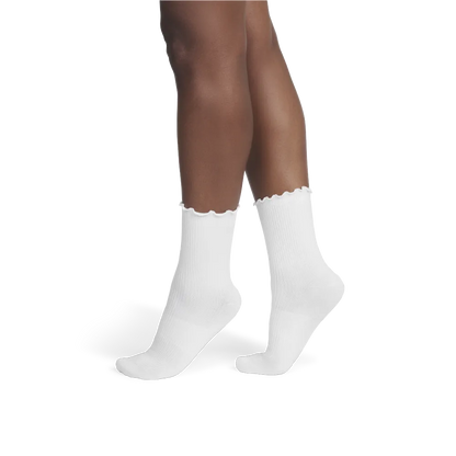 Women's Ruffle Rib Half Calf Sock 4-Pack