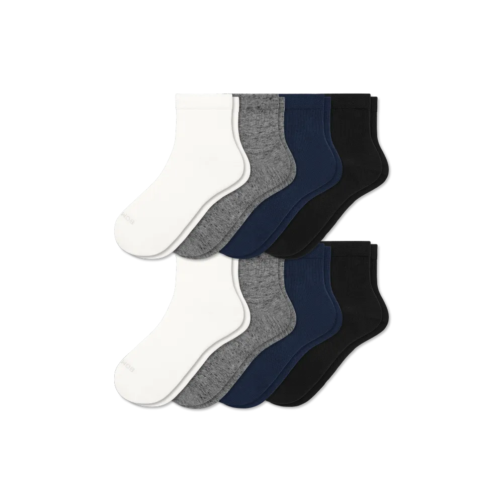 Women's Lightweight Quarter Sock 8-Pack