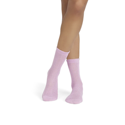 Women's Open Knit Half Calf Sock 4-Pack