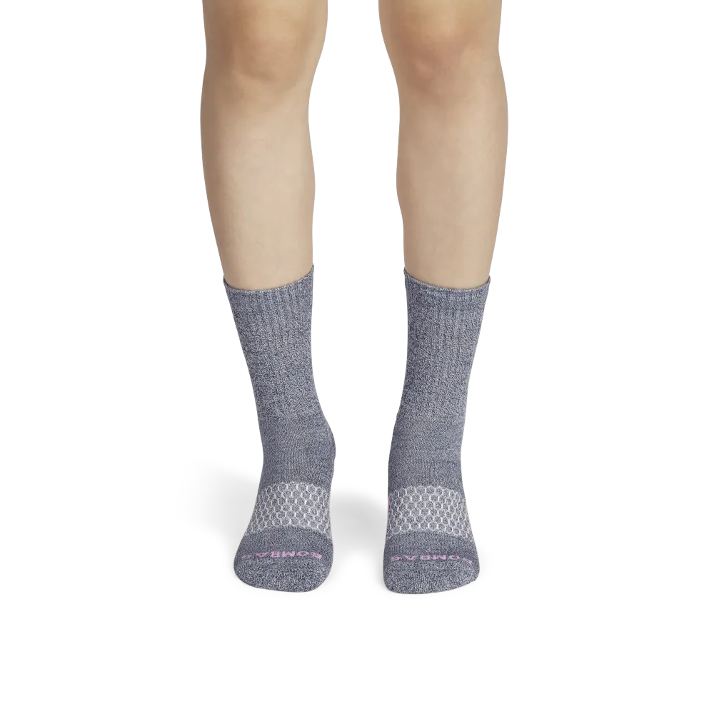 Women's Marl Half Calf Socks