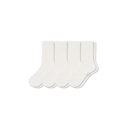 Women's Open Knit Half Calf Sock 4-Pack