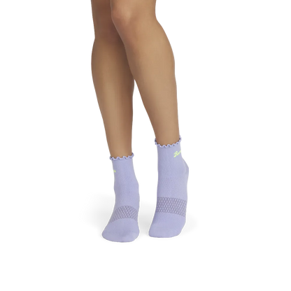 Women¡¯s Ruffle Athletic Quarter Sock 3-Pack