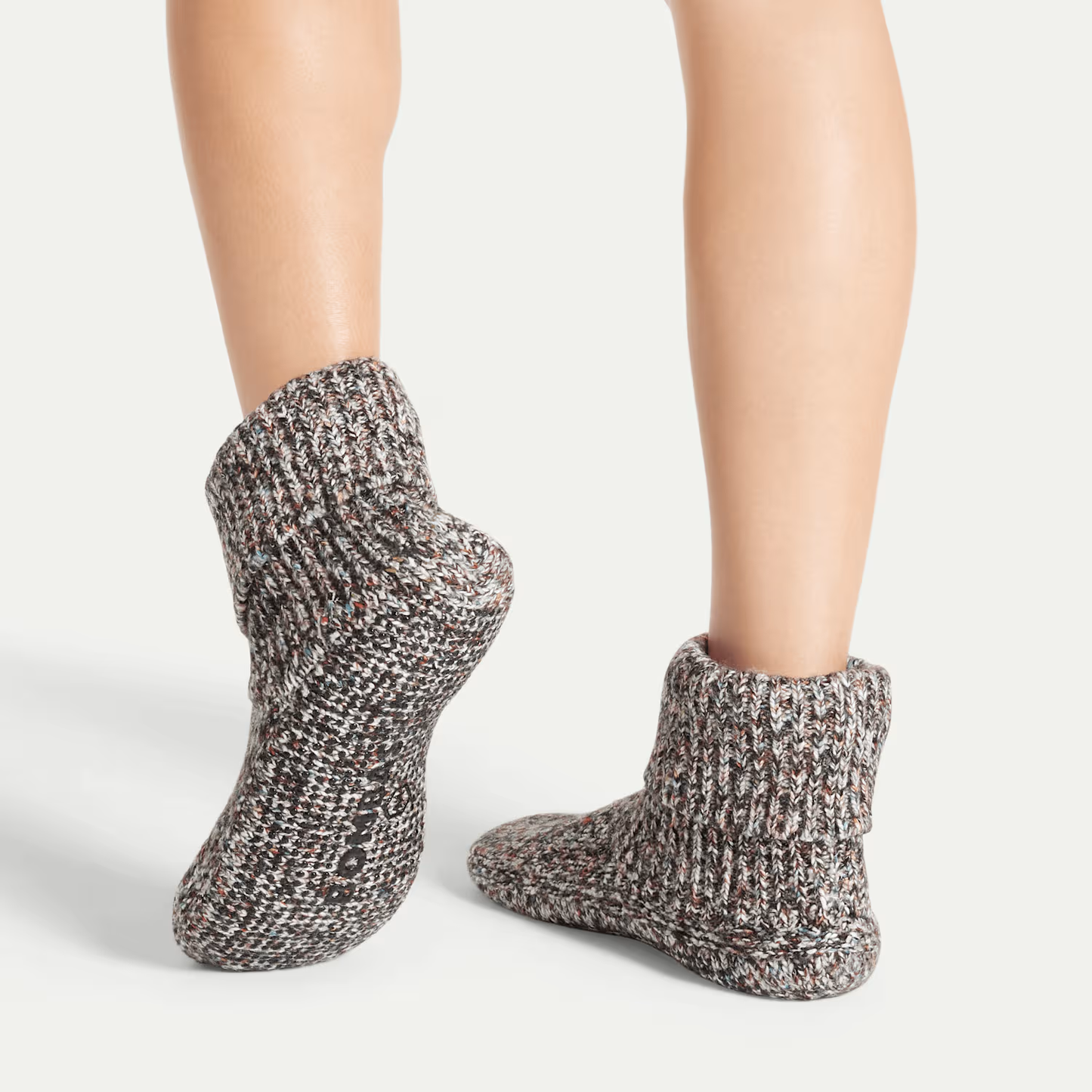 Women's Gripper Slipper Bootie - Sherpa-Lined