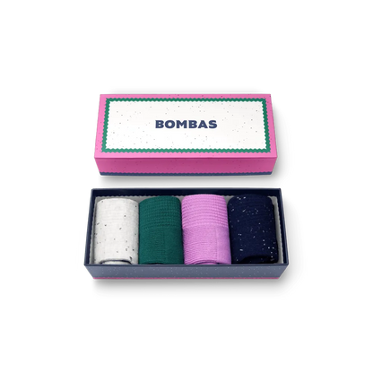 Women's Lightweight Quarter Sock 4-Pack Gift Box