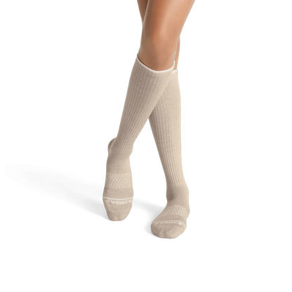 Women's Merino Wool Blend Knee-High Socks