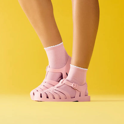 Women¡¯s Scallop Cuff Quarter Sock 4-Pack