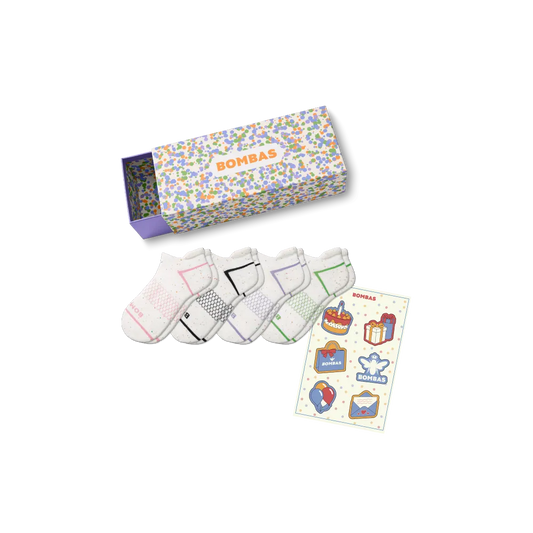 Women's Confetti Ankle Sock 4-Pack Gift Box