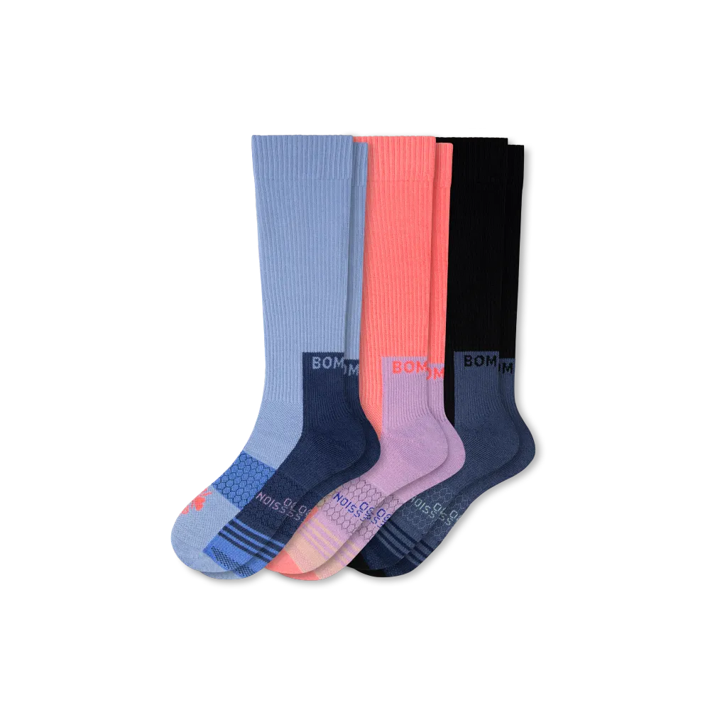 Women's Performance Compression Sock 3-Pack (20-30mmHg)