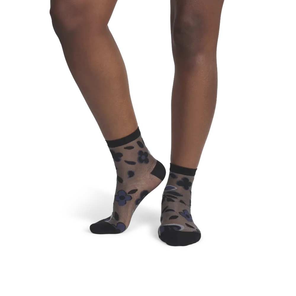 Women¡¯s Sheer Garden Party Quarter Socks