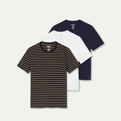 Women's Pima Cotton Crew Neck T-Shirt 3-Pack