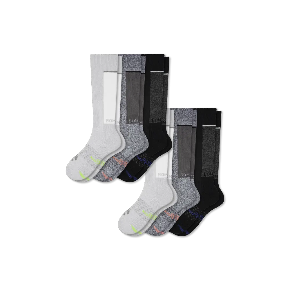 Women's Performance Compression Sock 6-Pack (20-30mmHg)