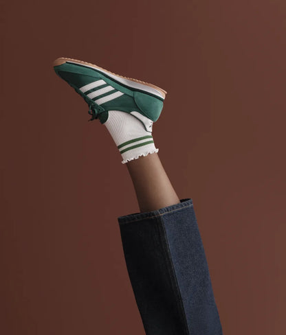 Women's Ruffle Rib Quarter Sock 4-Pack