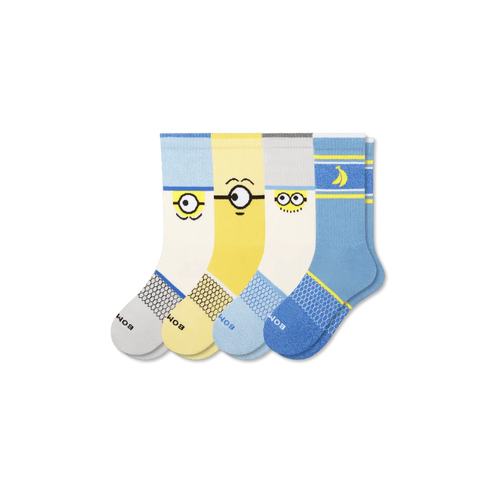 Minions Calf Sock 4-Pack