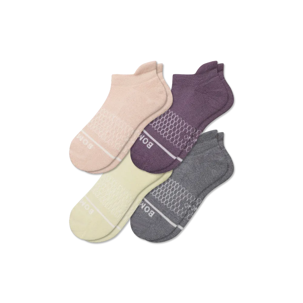 Women's Merino Wool Blend Ankle Sock 4-Pack